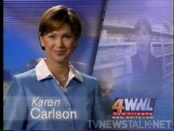 2001 WWL TV Talent ID Promo   Karen Carlson