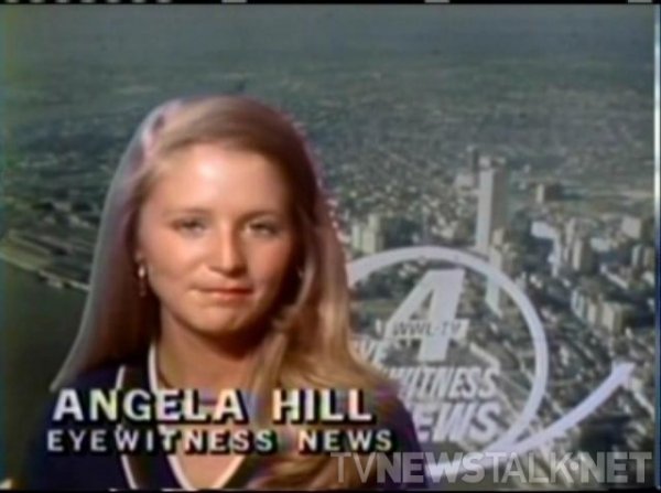 Angela Hill   Eyewitness News   1975