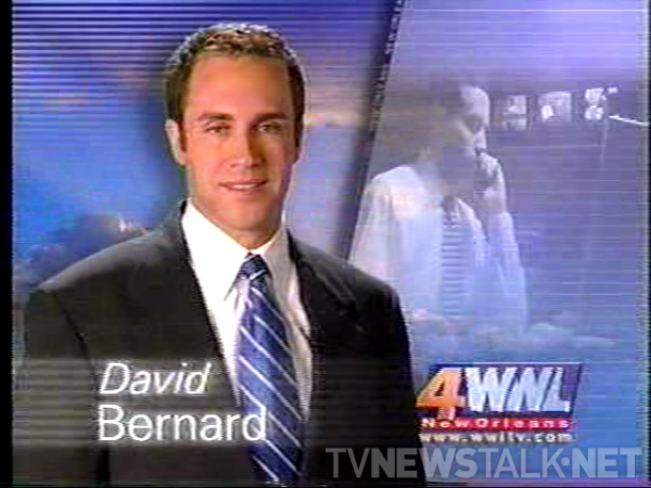 2001 WWL TV Talent ID Promo   David Bernard