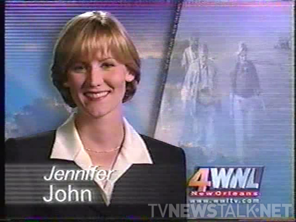 2001 WWL TV Talent ID Promo   Jennifer John