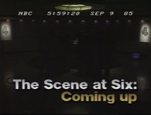 WSMV Channel 4 News, The Scene At 6PM - Coming Up Next promo for September 9, 1985.jpg